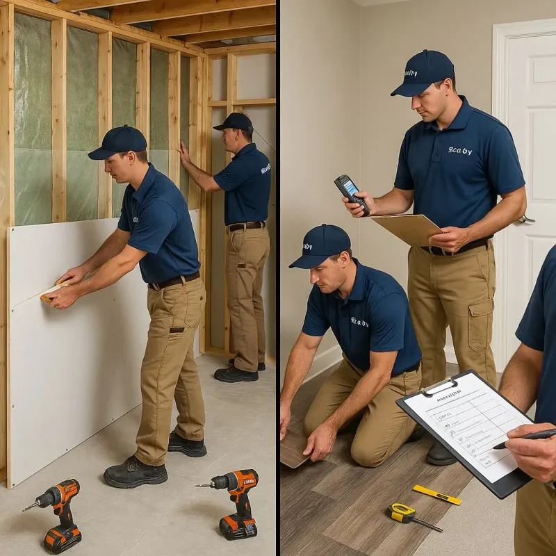 Repairs and Reconstruction process in Greenland, AR